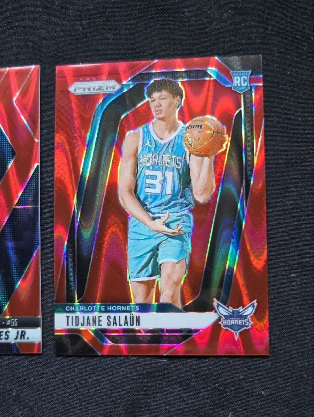 2 X 2025 Numbeted Basketball Cards- Derrick Jones & Tidjane Salaun